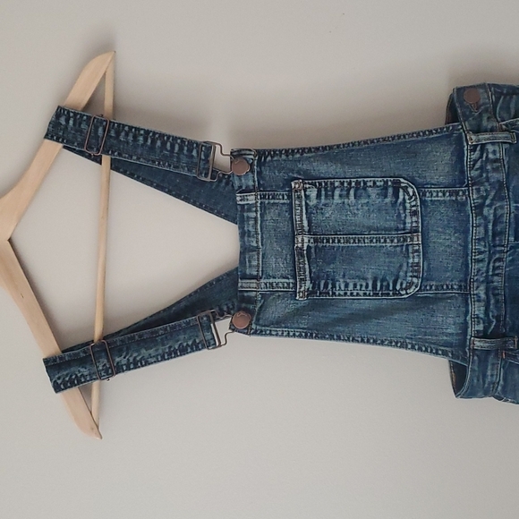 Dollhouse Jean Distressed Bib Overalls - Picture 4 of 16